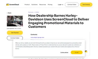 Preview of the Barnes Harley-Davidson Case Study