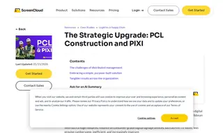 Preview of the PCL Construction Case Study