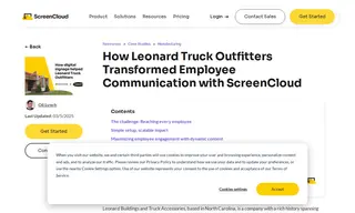 Preview of the Leonard Truck Outfitters Case Study