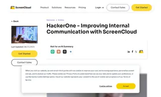 Preview of the HackerOne Case Study