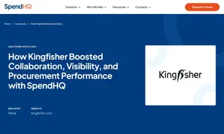 Preview of the Kingfisher Case Study