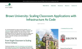 Preview of the Brown University Case Study