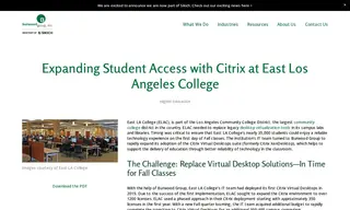 Preview of the East LA College Case Study