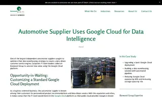 Preview of the National Automotive Supplier Case Study