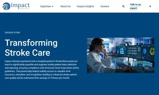 Preview of the Hospital System’s Stroke/Neurosciences Team Case Study