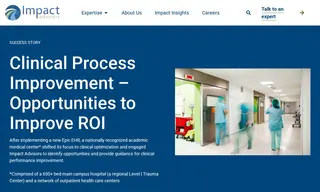 Preview of the Nationally Recognized Academic Medical Center Case Study