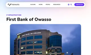 Preview of the First Bank of Owasso Case Study