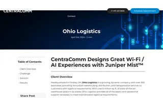 Preview of the Ohio Logistics Case Study