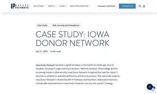 Preview of the Iowa Donor Network Case Study