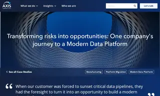 Preview of the Fortune 500 Consumer Electronics Manufacturer Case Study
