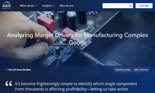 Preview of the Major Global Automotive Supplier Case Study