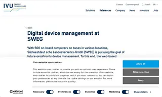 Preview of the Südwestdeutsche Landesverkehrs-GmbH (sweg) Case Study