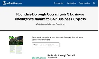 Preview of the Rochdale Borough Council Case Study