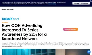 Preview of the Leading Broadcast Network Case Study