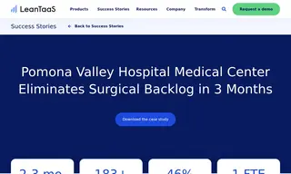 Preview of the Pomona Valley Hospital Medical Center Case Study