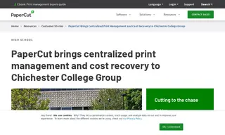 Preview of the Chichester College Group Case Study