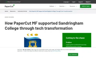 Preview of the Sandringham College Case Study