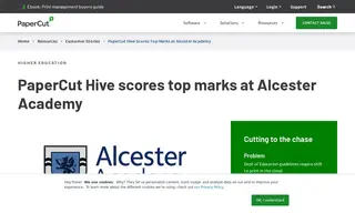Preview of the Alcester Academy Case Study