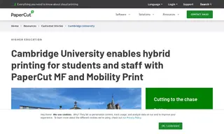 Preview of the University of Cambridge Case Study