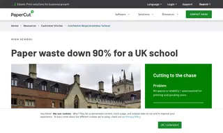 Preview of the Colchester Royal Grammar School (crgs) Case Study