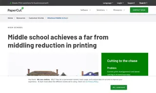 Preview of the Minehead Middle School Case Study