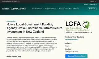 Preview of the New Zealand Local Government Funding Agency (lgfa) Case Study