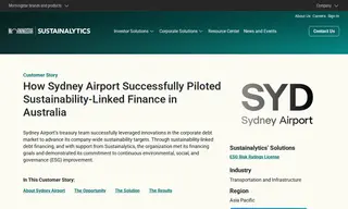 Preview of the Sydney Airport Case Study