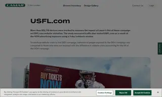 Preview of the USFL.com Case Study
