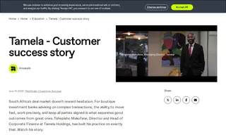 Preview of the Tamela Holdings Case Study