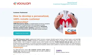 Preview of the CNM Prévoyance Santé Case Study