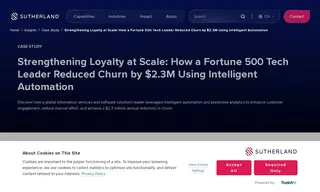 Preview of the Fortune 500 Tech Firm Case Study