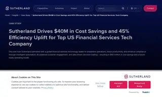 Preview of the Global Financial Services Technology Leader Case Study