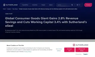 Preview of the Global Consumer Goods Giant Case Study