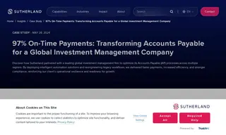 Preview of the Leading Global Investment Management Firm Case Study