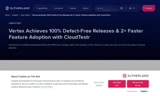 Preview of the Vertex Case Study