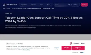 Preview of the Fortune 500 Telecom Provider Case Study