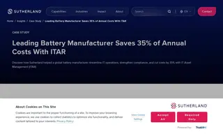 Preview of the Leading Battery Manufacturer Case Study