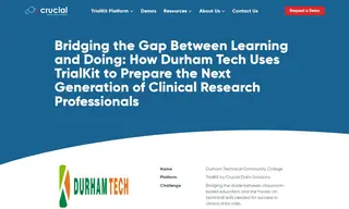 Preview of the Durham Technical Community College Case Study