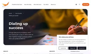 Preview of the Large Telecommunications Client Case Study