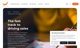 Preview of the Luxury Automotive Manufacturer Case Study