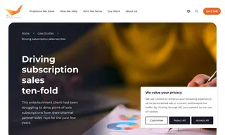 Preview of the Entertainment Client Case Study