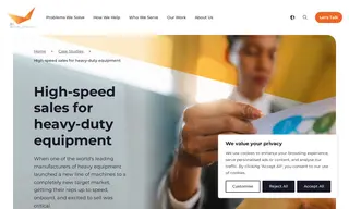 Preview of the Large Heavy Equipment Manufacturer Case Study