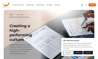 Preview of the Global Healthcare Technology Company Case Study