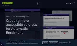 Preview of the The Pensions Regulator Case Study