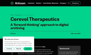 Preview of the Cerevel Therapeutics Case Study