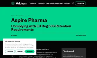 Preview of the Aspire Pharma Limited Case Study