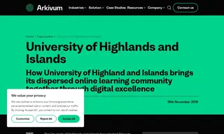 Preview of the University of the Highlands and Islands Case Study