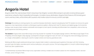 Preview of the Angoria Hotel Case Study