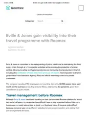 Preview of the Eville & Jones Case Study