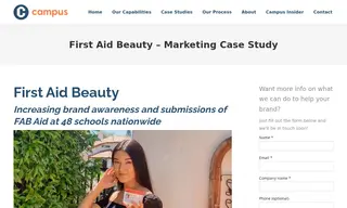 Preview of the First Aid Beauty Case Study